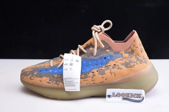 BLUE REFLECTIVE 380 BOOST OAT YEEZY ADIDAS FX9847 0813